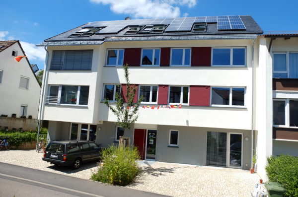 Photovoltaikanlage, Dach, Wohnhaus, Zukunft Altbau