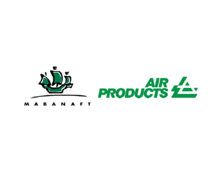 Logos von Mabanaft und Air Products